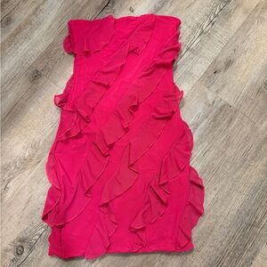 Oh Polly Vibrant Pink Dress